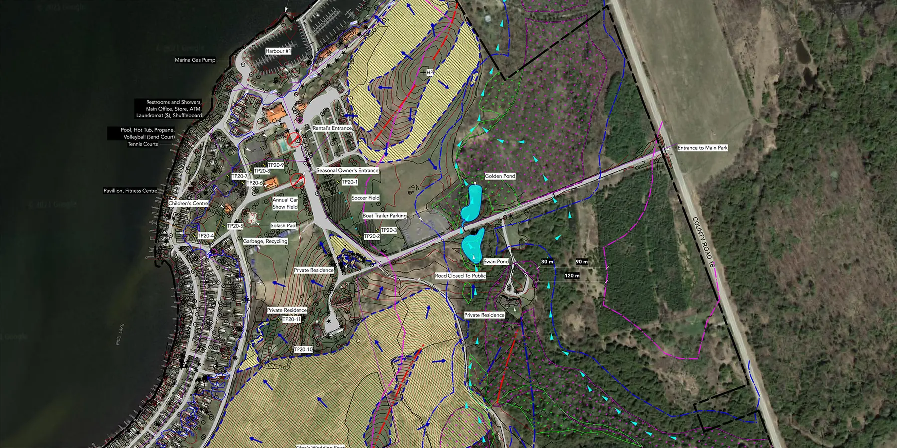 Golden Beach Resort, Ontario — project view 1